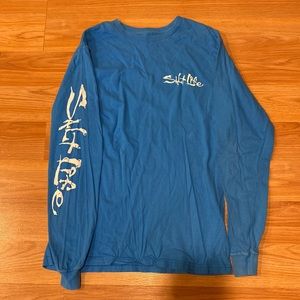 Blue small salt life shirt!